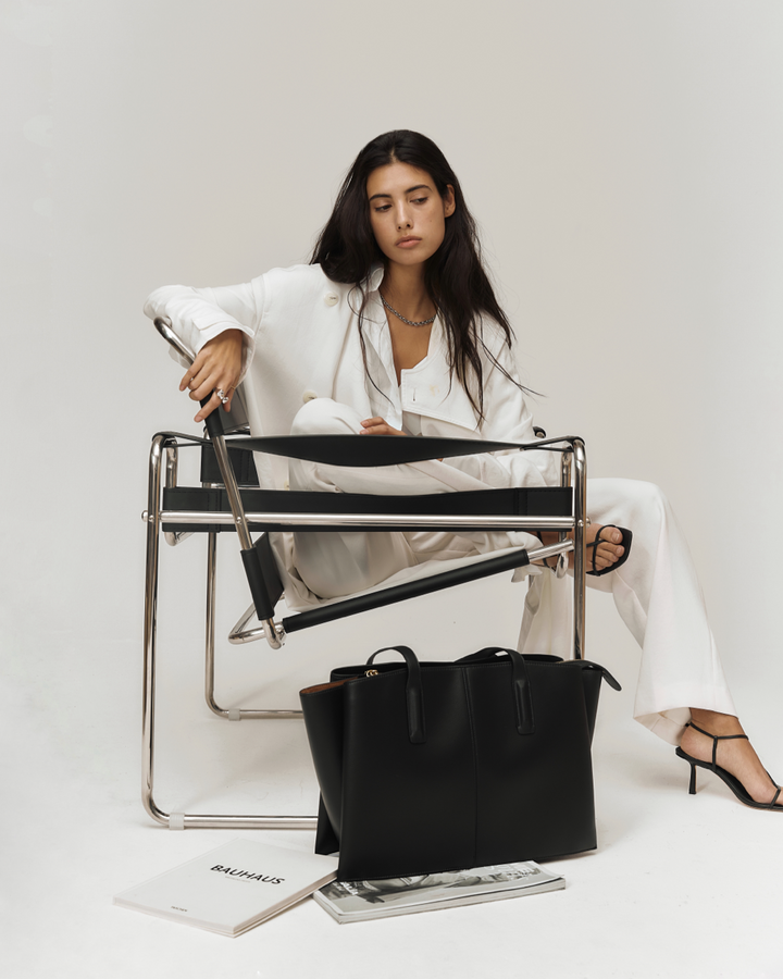 Elise Mode Dames Ruime Shopper met Laptopvak