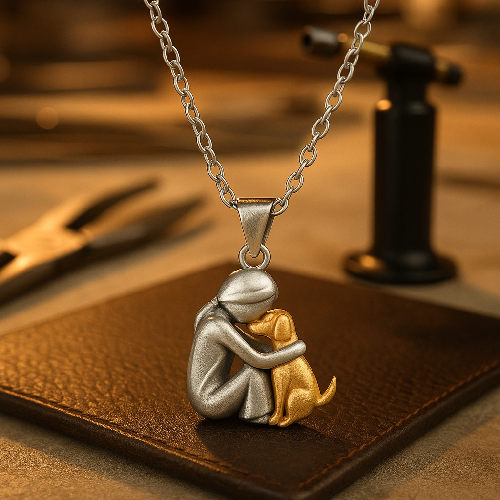 Elise Mode Dames Ketting met Hondenhanger