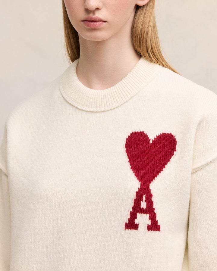 Elise Mode Dames Relaxed Sweater met Fleece Voering