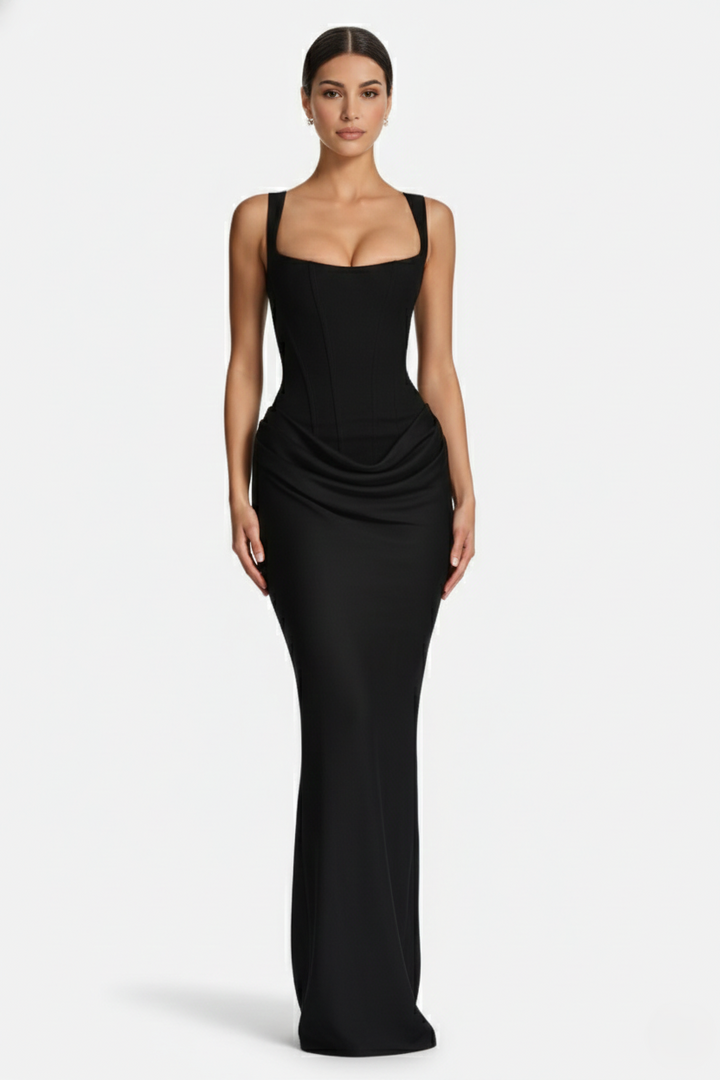 EliseMode Bodycon Maxi Jurk