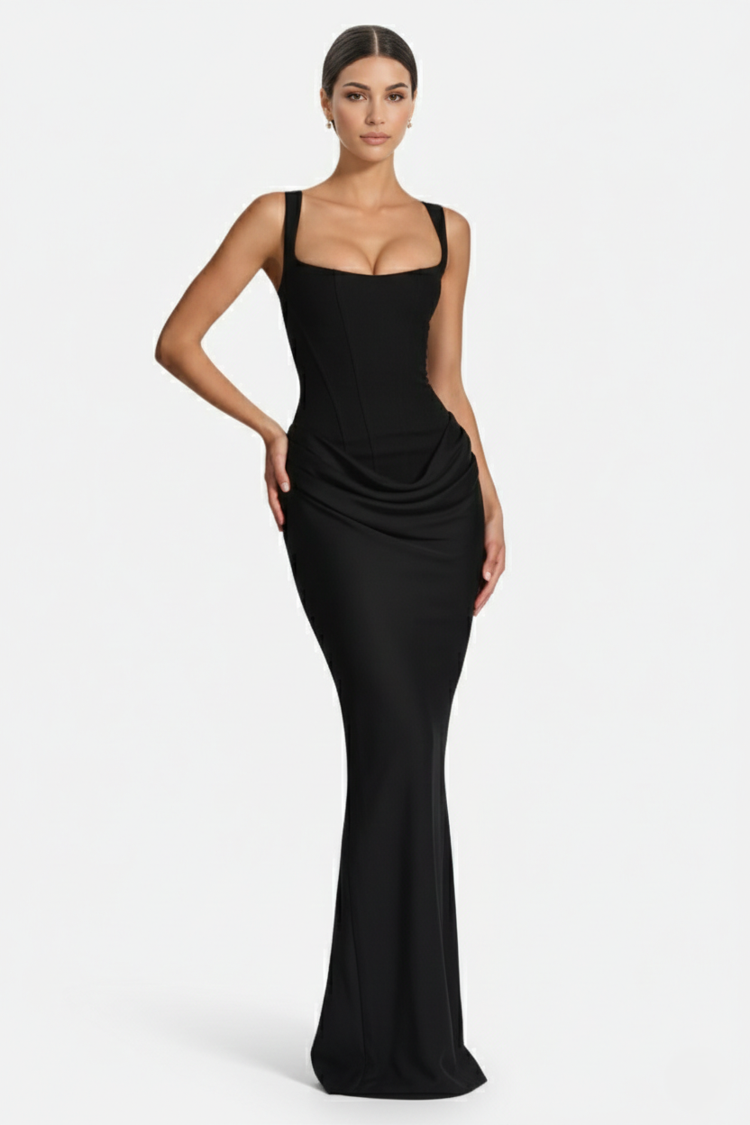 EliseMode Bodycon Maxi Jurk