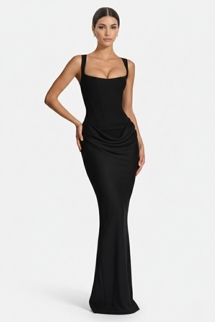 EliseMode Bodycon Maxi Jurk