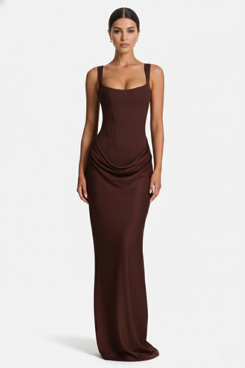 EliseMode Bodycon Maxi Jurk