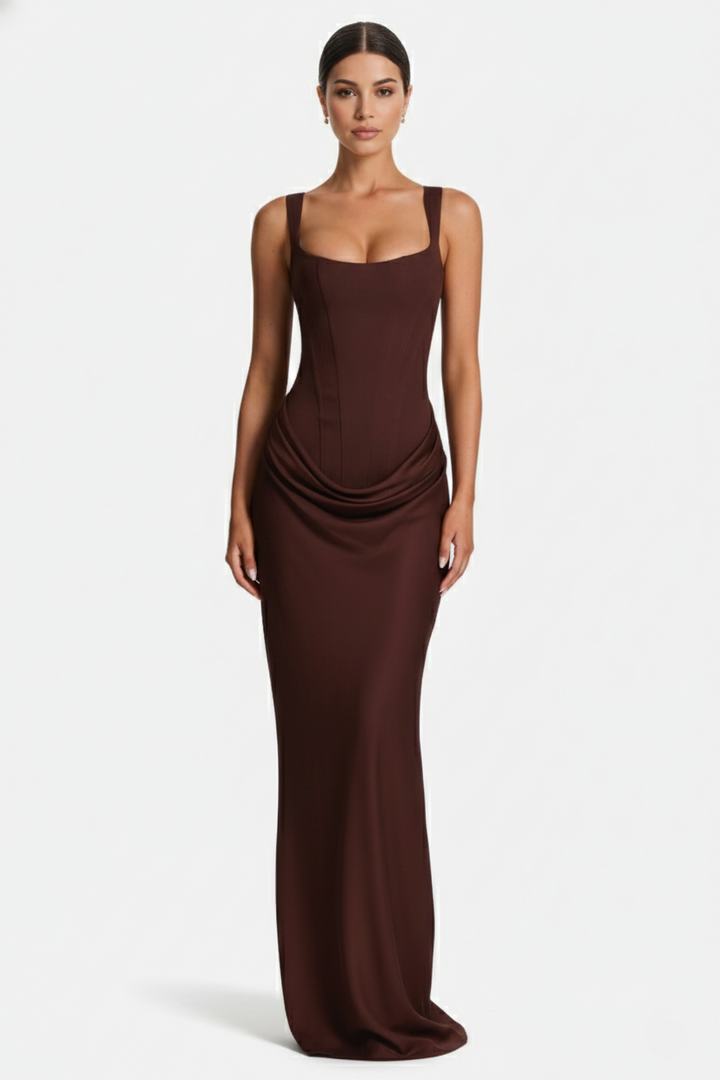 EliseMode Bodycon Maxi Jurk