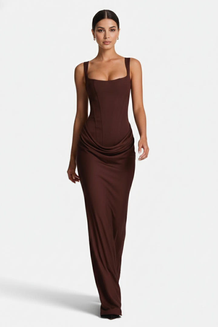 EliseMode Bodycon Maxi Jurk
