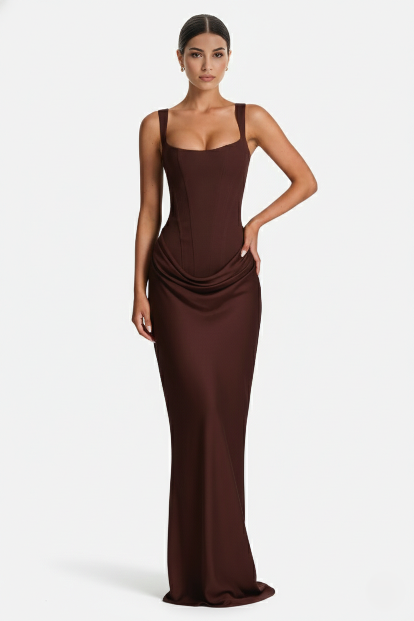 EliseMode Bodycon Maxi Jurk