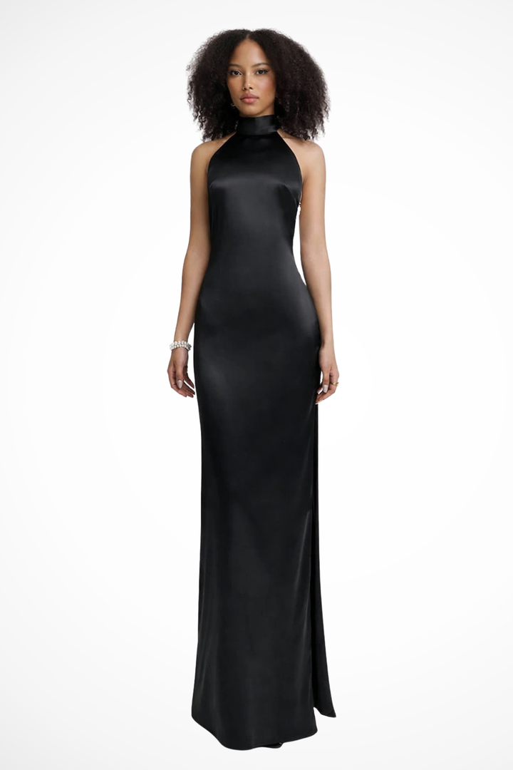 Elise Mode Halter Maxi Jurk