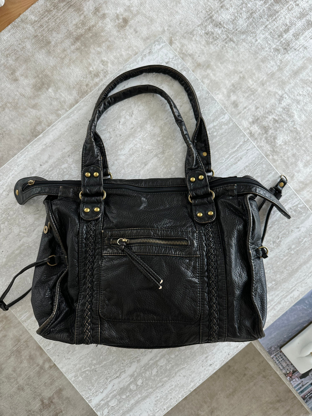 Elise Mode Dames Compacte Schoudertas