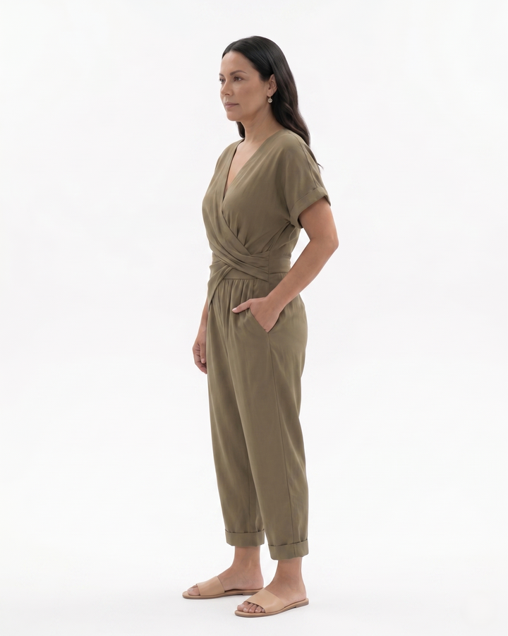 Elise Mode Dames Wikkel Set Relaxed Fit