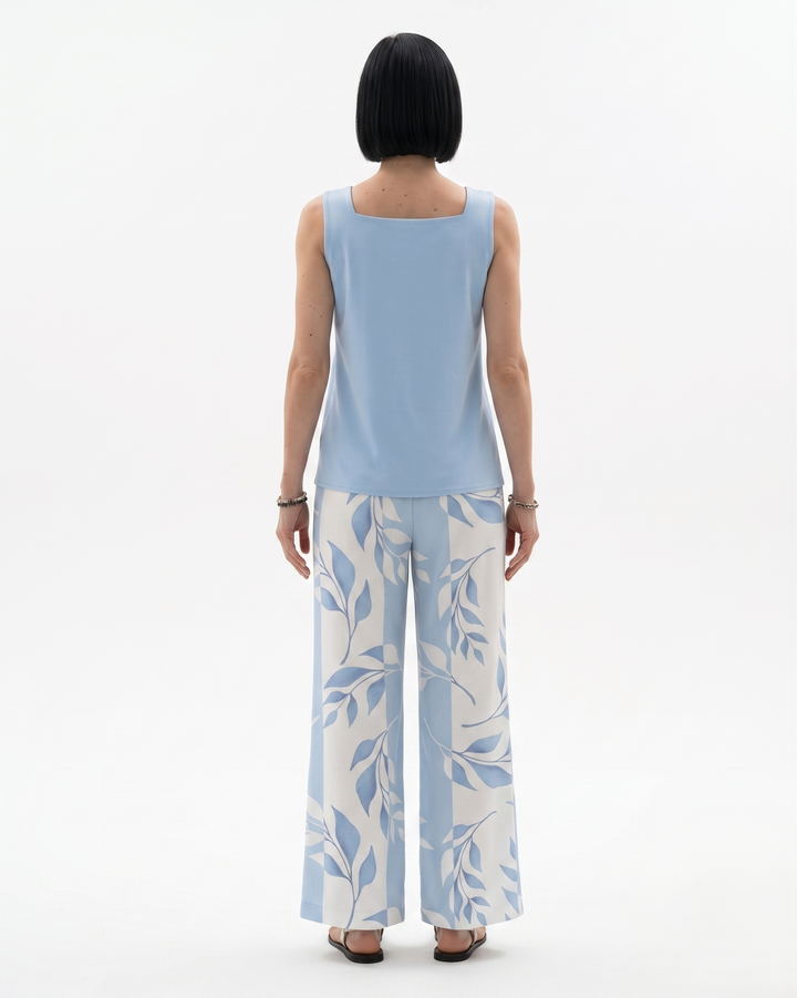 Elise Mode Dames Mouwloze Set Relaxed Fit