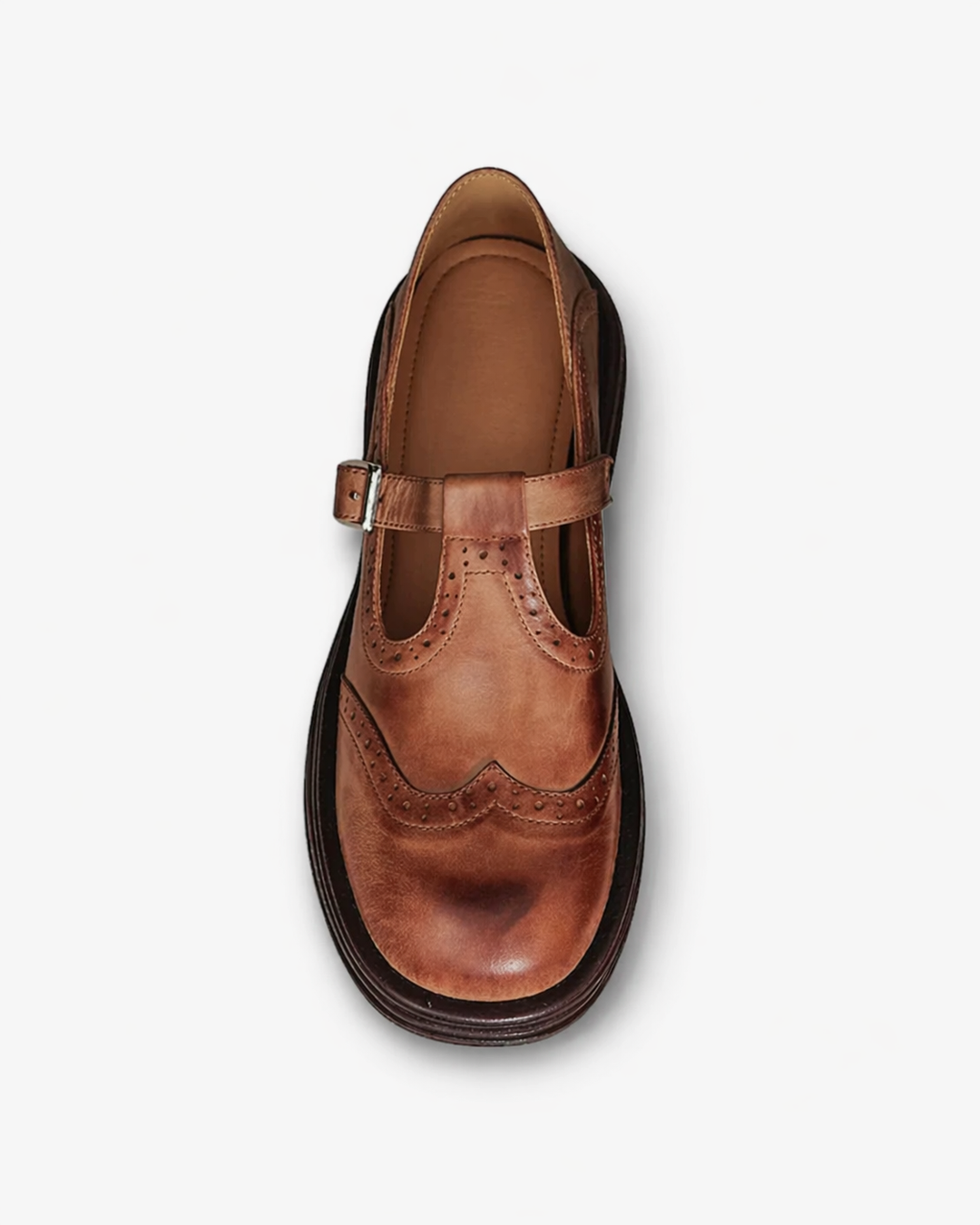 Elise Mode Leren Mary Jane Schoenen