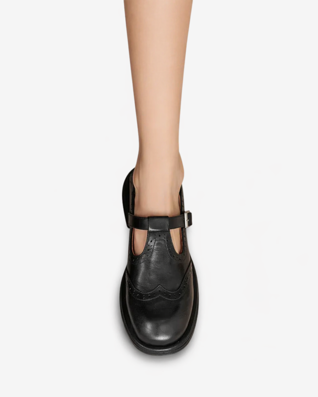 Elise Mode Leren Mary Jane Schoenen