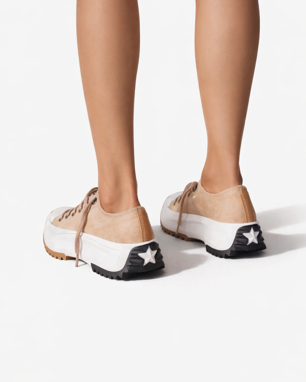 Elise Mode Platform Canvas Sneakers