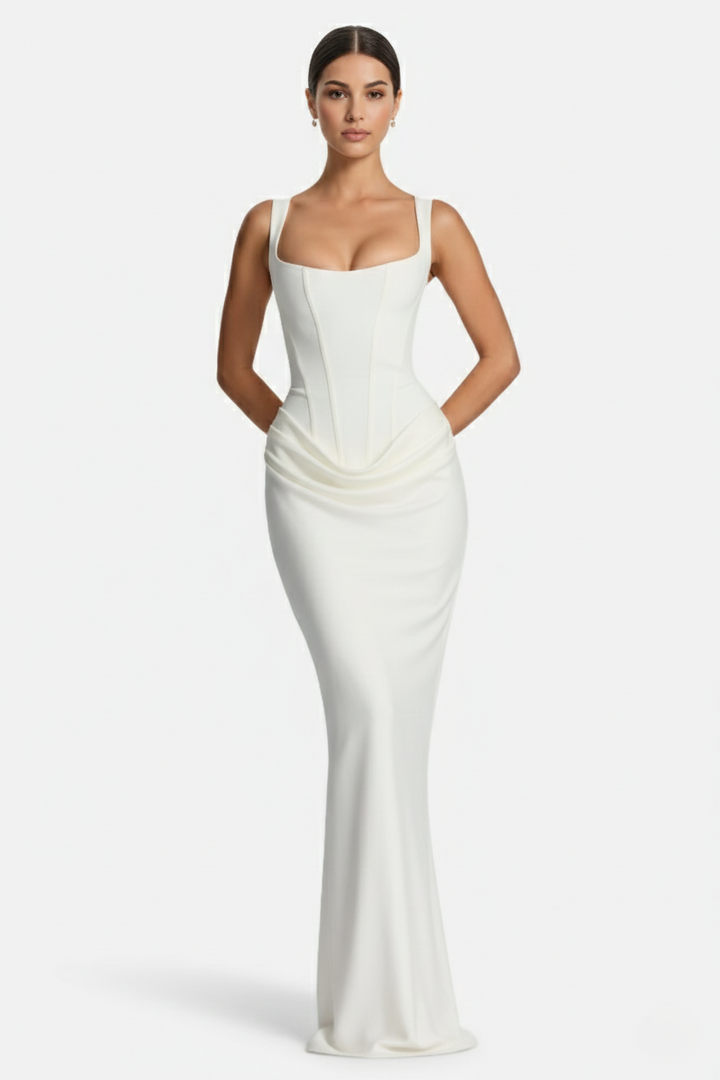EliseMode Bodycon Maxi Jurk