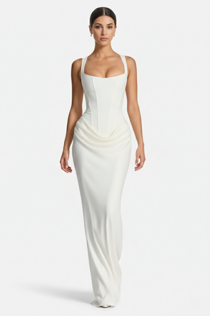 EliseMode Bodycon Maxi Jurk