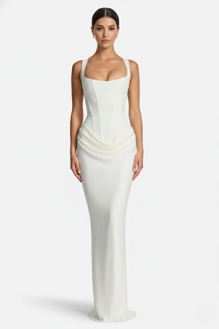 EliseMode Bodycon Maxi Jurk