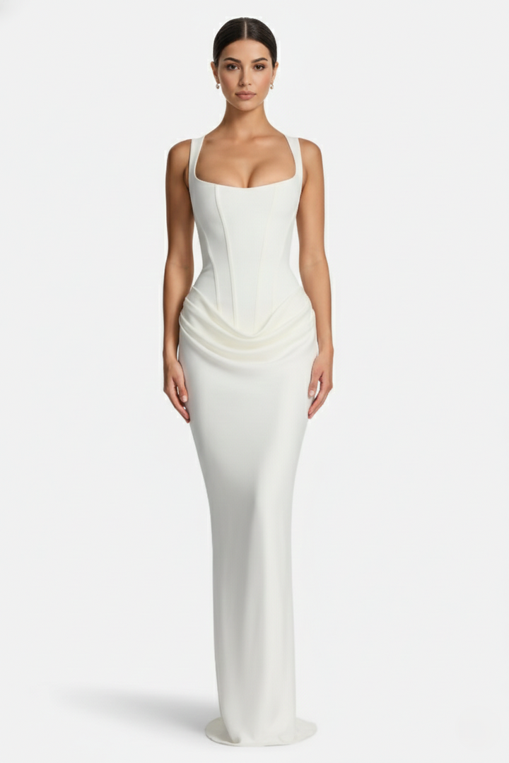 EliseMode Bodycon Maxi Jurk