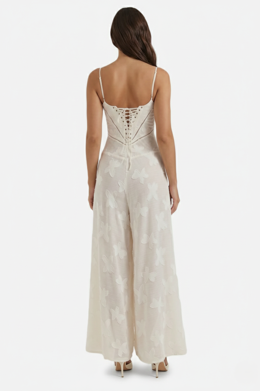 EliseMode Bloemen Slip Maxi Jurk