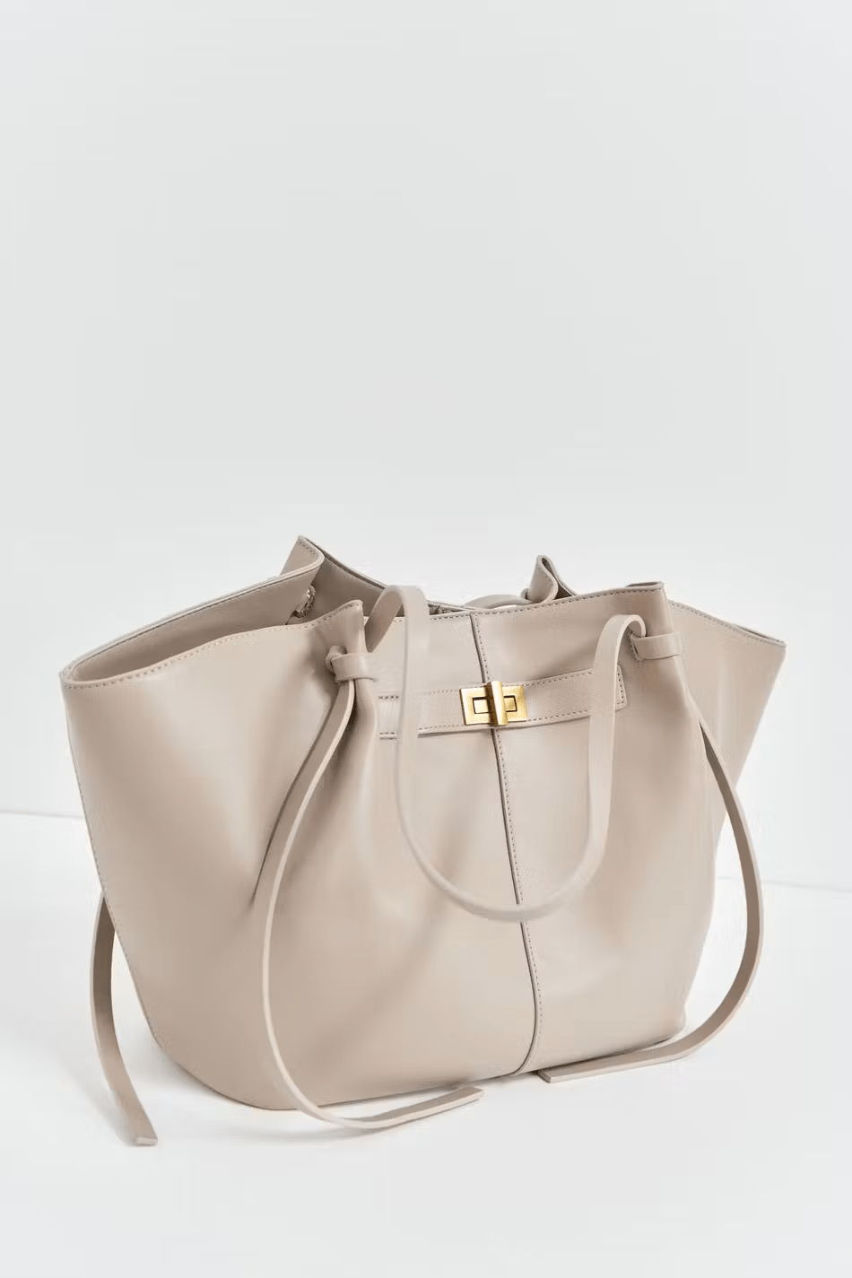 Elise Mode Dames Gestructureerde Shopper Tas