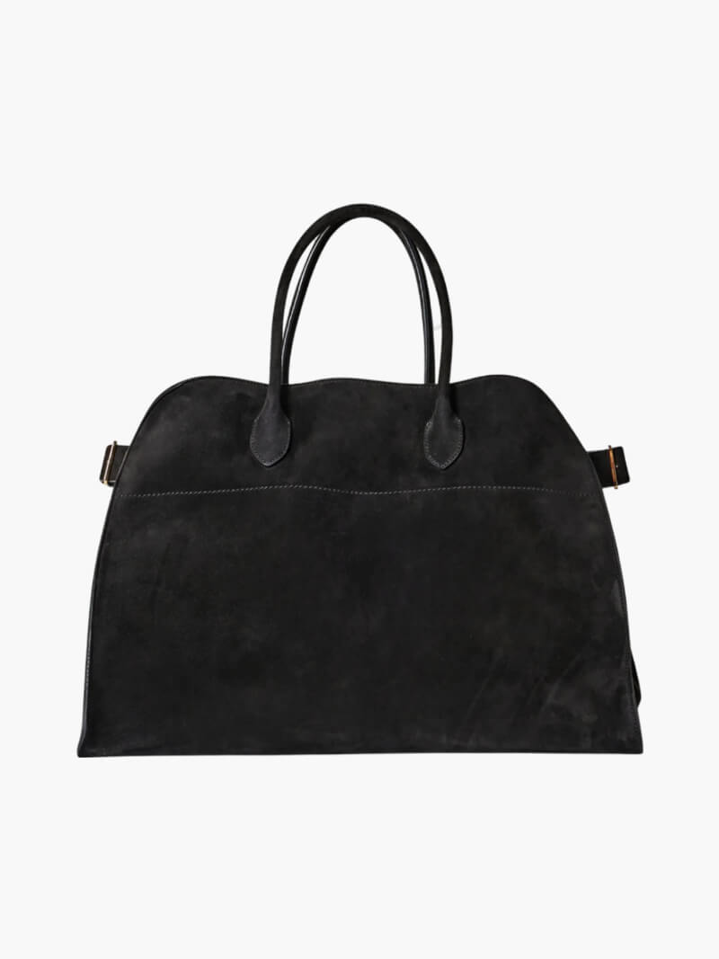 Elise Mode Dames Suède Shopper Tas