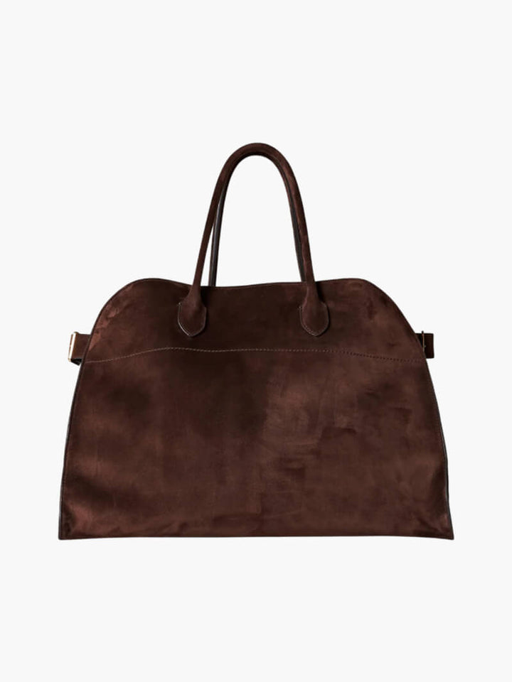 Elise Mode Dames Suède Shopper Tas
