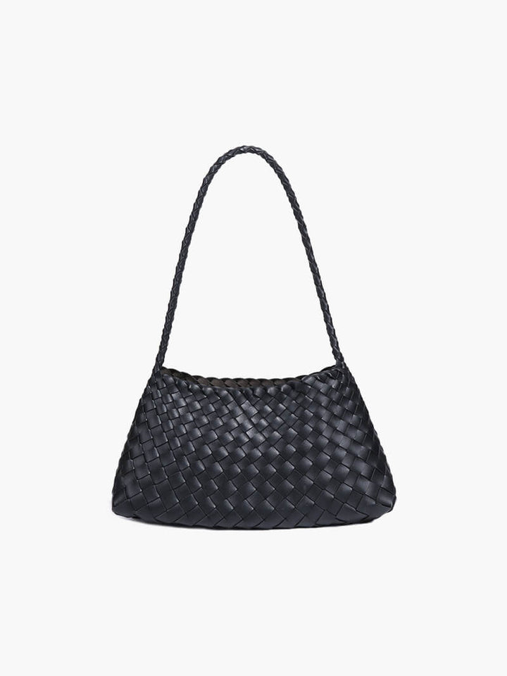 Elise Mode Dames Compacte Gevlochten Tas