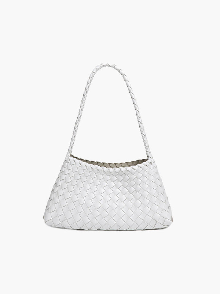 Elise Mode Dames Compacte Gevlochten Tas