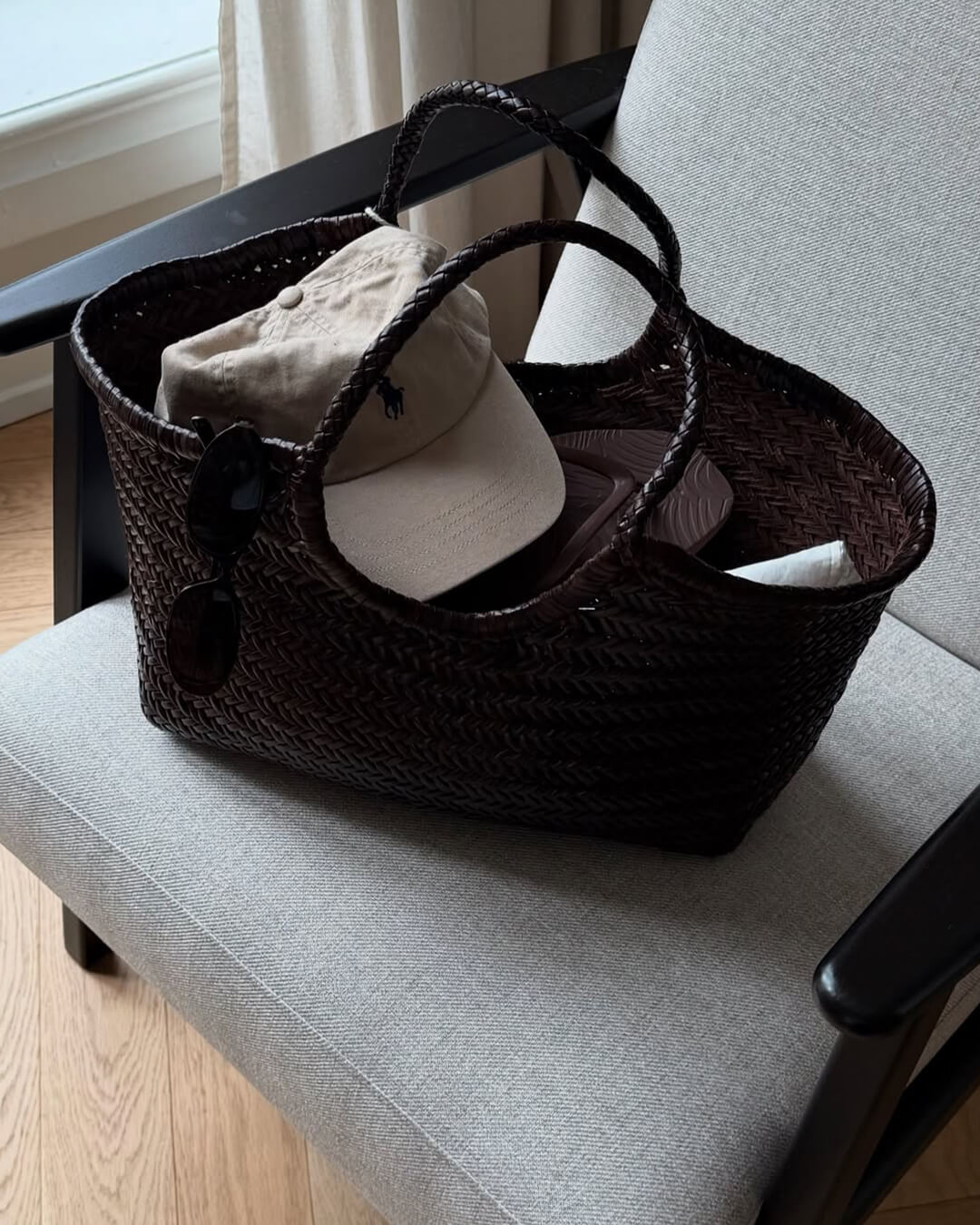 Elise Mode Dames Gevlochten Tas met Handvat